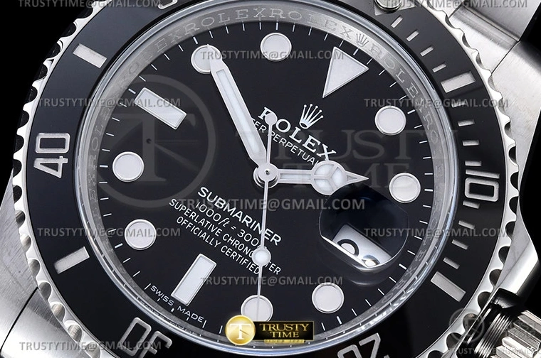 Blk 116610LN 904L VS3135 SS SS CLEAN Submariner ROLSUB0417A – V2 1031